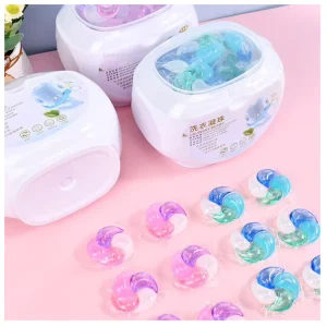 Hot Selling 4 in 1 Eco-Friendly Disposable Laundry Detergent Pods Hot Selling Liquid Gel Capsules for Washing Apparel