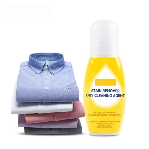 Hot Selling Eco Friendly Emergency Stain Remover Dry Cleaning Agent for Clothing Care No Wash Degreasing Stain Removal Unscented