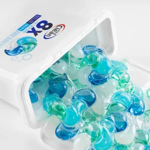 Hypoallergenic Eco Friendly High Efficiency Satin Detergent Capsules Boost Freshness for Sensitive Apparel