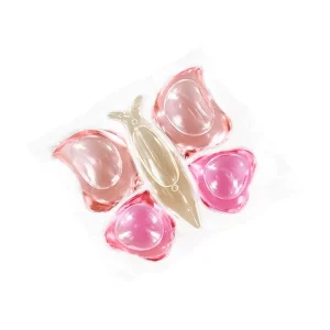 Hypoallergenic Fruit Fragrance Eco Friendly Disposable Gel Laundry Capsules for Stain Removal and Multipurpose Cleaning