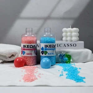 IKEDA Eco Friendly Fragrance Laundry Detergent Booster & Gel Beads with Customizable Scent and Color