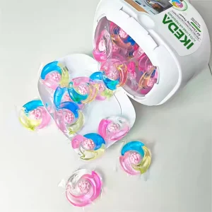 IKEDA Washing Powder Laundry Detergent Pods Machine Yicun Laundry Detergent Capsule Biodegradable Capsule Laundry Detergent