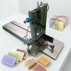 Industrial Semi Automatic Pneumatic Soap Cutting Machine Model QZ C80 with 1 Year Warranty 25kg for Bar and Laundry Soap