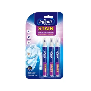Infiniti Clean Portable Oil Wine Stain Cleaning Clean Clothes Bleach Pens Instant Laundry Stain Remover Pen