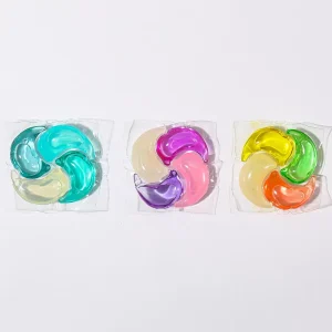 JIETI 12g 4in1 Disposable Apparel Laundry Capsules High Active Ingredients Perfumed Fragrance Deep Cleaning Easy