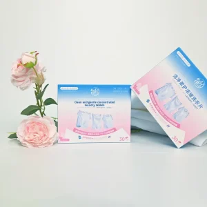JL Clear Water Formula High Activity Powerful Stain Removal Anti Color Bleeding Laundry Sheets Manufacturer