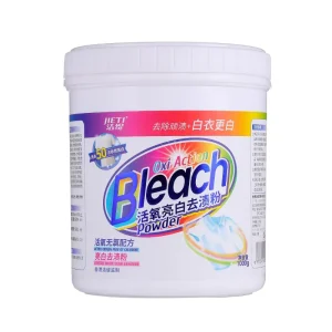 Jieti Disposable Eco Friendly High Quality Multi purpose Laundry Detergent Oxygen Bleach Powder 1000g Crushing All Kinds Stains