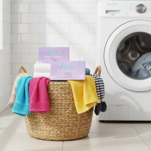 KELEE Laundry Dryer Sheets Eco Friendly Lasting Fragrance Fabric Softener Dryer Sheet Solid Disposable Laundry Detergent Sheet