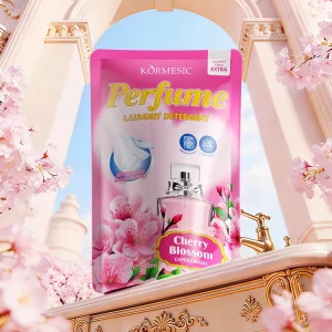 KORMESIC 500ml Fresh Scent Washing Household Clean Laundry Product Cherry Blossom Fragrance Liquid Laundry Detergent