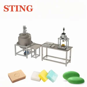 LAP50-B Semi Automatic Bar Soap Making Machine 380V Small Line Production Toilet Soap Making Machine Small Business