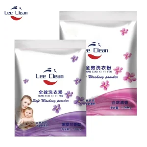 LC Free Sample High Quality Detergent Laundry Household Washing Powder High Foam Cleaner Soap Powder Detergeng
