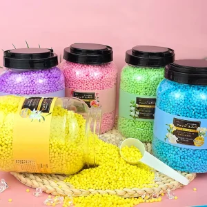 Large 1000g Eco Friendly Fresh Scent Booster Beads for Washer Long Lasting Laundry & Apparel Use Lavender Lemon Citrus Fragrance