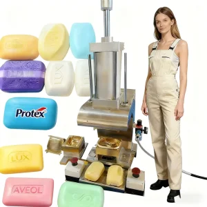 Laundry Bar Soap Press Mold Stamper Soap Mark Shape and Stamping Machine