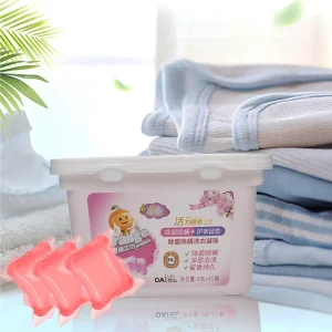 Laundry Beads Customized Rose Scented 72 Hour Long Lasting Fragrance Decontamination Laundry Detergent Pods