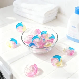 Laundry Beads Liquid Gel Detergent Laundry Capsules Cloth Washing Pods