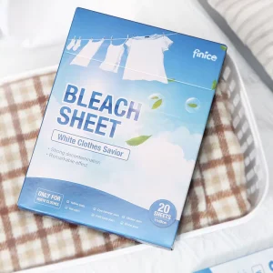 Laundry Bleach Sheet Two in One Bleach Detergent Box Packed 30 Strips Per Box