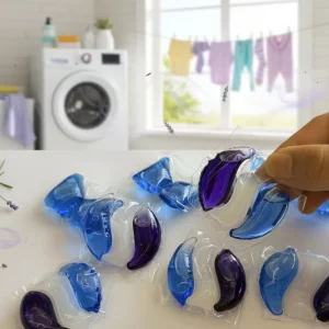 Laundry Capsules Gel Protect Color Phosphorus Fluorescent Free Cleaning Pod Laundry Wash Pods