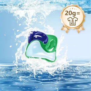 Laundry Capsules Ocean Breeze Scent Fabric Revive Technology Color Brightener Eco Refill Pack Sustainable Home Choice