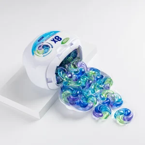 Laundry Detergent 4 in 1 Color protection Stain Removers Laundry Capsule Pods Sensitive Skin Laundry Detergent Pods