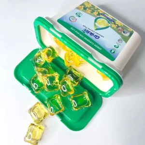 Laundry Detergent Capsules Color Protection High Efficiency Satin Removal Laundry Detergent Pods Manufacturer for Sensitive Skin
