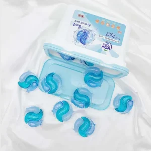 Laundry Detergent Capsules Pods Lavender Scents Liquid Washing Powder for Clothing Washing