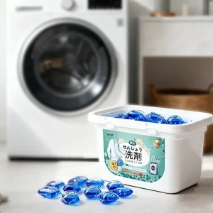 Laundry Detergent Pods Bulk Liquid Laundry Detergent Gel Ball Deep Clean Washing Gel Capsules