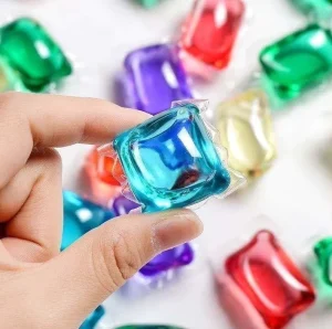 Laundry Detergent Pods Laundry Beads 3 in 1 Laundry Capsule