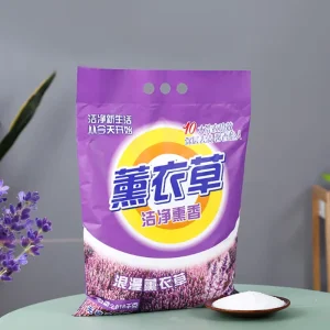 Laundry Detergent Powder Bag OEM Printed Moisture Proof Plastic Pouch For Washing Powder Laundry Detergent Packaging Bag