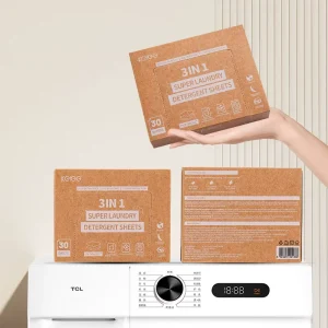 Laundry Detergent Sheet for Clothes No Plastic Jug Laundry Detergent Sheets