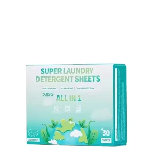 Laundry Detergent Sheets Laundry Strips Dye Resistant Gentle on Hand and Clothes All in 1 Laundry Detergent Sheet