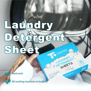 Laundry Detergent Sheets Travel Portable Eco friendly Laundry Strip for Laundry