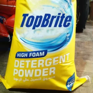 Laundry Detergent Washing Powder 25kg OEM High Foam Detergent Washing Powder Sell in Africa