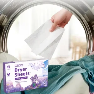 Laundry Dryer Sheet Customized Fragrance Lavender Fabric Softener Dryer Sheets