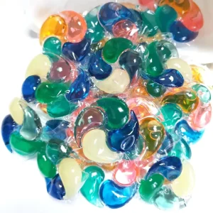 Laundry Gel Detergent Beads 3 in 1 With Good Fragrance Cloth Washing Pods Capsules
