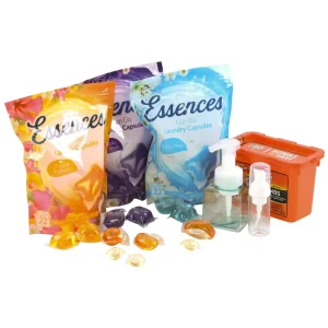 Laundry Pod 20g & Capsule 22g Disposable Eco Friendly Scent Free Detergent for Apparel Use
