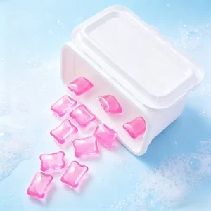 Laundry Pods OEM Custom Logo Eco Friendly Disposable Apparel Multi Effect Stain Removal Washing Capsules Factory