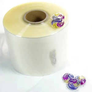 Laundry Pods PVA Cold Water Soluble Packaging Roll Film Soft High Transparency Customized 75-100 Micron