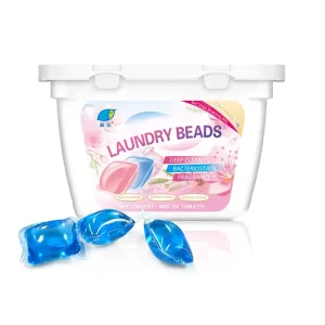 Laundry Scent Beads Disposable Eco Friendly 3in1 Laundry Capsule Pods for Apparel Sensitive Skin Detergent