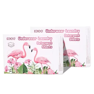 Laundry Sheets Detergent Biodegradable Underwear Detergent Sheet