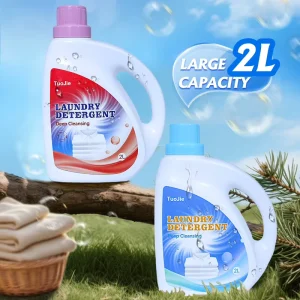Laundry Soap Detergent Competitive Price China OEM Manufacturer Customized Private Label Laundry Detergent Cloth Washing 2L