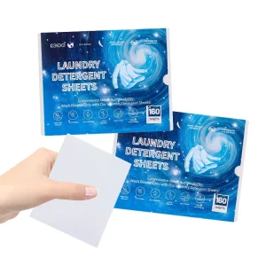 Laundry Washing Sheet Detergent Sheets Clothes Washing Paper Clean Detergent Laundry Strips