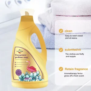 Lc Free Samples Concentrated Powerful Clean Laundry Detergent Soap Enzyme Perfume Soap Laundry Detergent