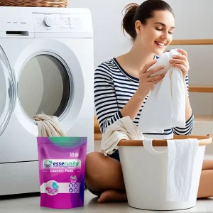 Liquid Detergent Capsules All in 1 Laundry Pods Laundry Beads Washing Pods Detergent Soap Natural Laundry Pacs