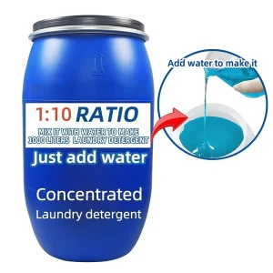 Liquid Laundry Detergent Concentrate 1 to 20 Deep Cleaning with Long Lasting Fragrance