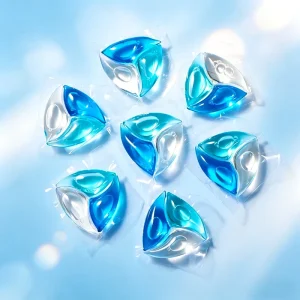 Long Lasting Customized Fragrance Disposable Eco Friendly Apparel Laundry Capsules Scent Tech Anti Bacterial Deep Clean