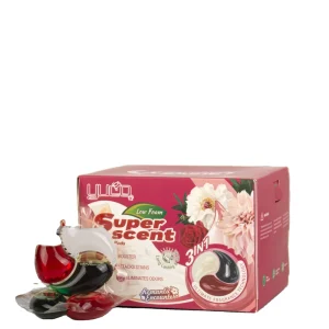 Long Lasting Fragrance Concentrated 20g 3in1 Water Soluble Laundry Detergent Pods Stain Removal Softener Laundry Capsule Pods