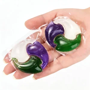 MSDS OEM ODM Private Label Laundry Gel Capsules Washing Pods Plant Derived Ingredients Detergent Soap Laundry Pods