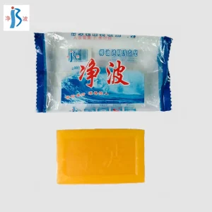 Manufacturer 200g Chinese Factory Cloth Washing Cleaning Soap Gold Colored Laundry Bar