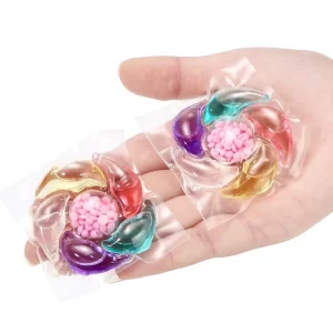 Manufacturer Custom Bulk Hypoallergenic Laundry Pods 6 in 1 Deep Clean Stain Removal Dye Free Disposable Capsules