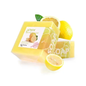 Manufacturer OEM 100g Laundry Soap Bar Fresh Lemon Cleansing Bath Soaps